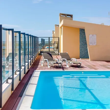 Modern 1bdr Flat With Pool In Marina By Lovelystay Lägenhet Olhão