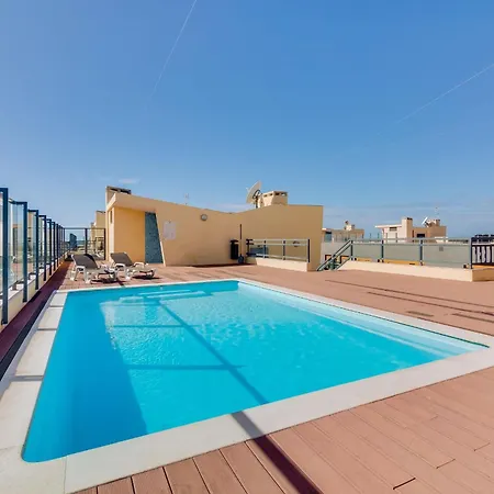 Modern 1bdr Flat With Pool In Marina By Lovelystay Lägenhet *